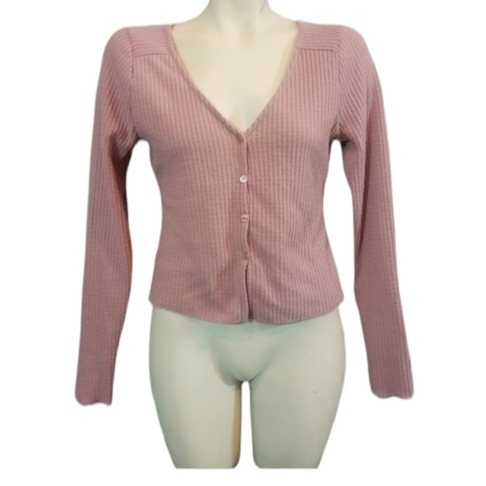 ‎Socialite Pink Button Down Top Size Small